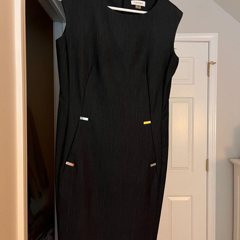 Classic Calvin Klein work dress ✨